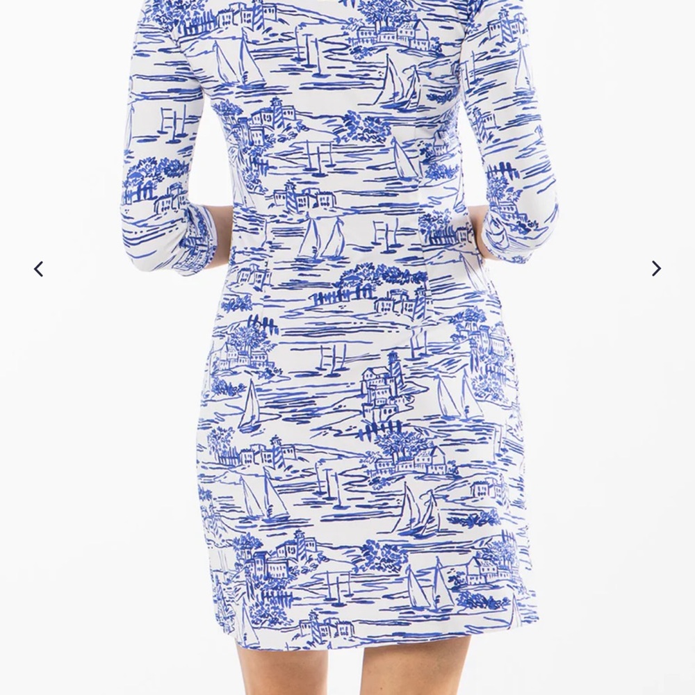 magi gold brand new XS bimini dress in Chatham Cloth:
Set Sail in Sailor Blue